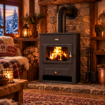 Камина на дърва Prity K13 12.1 kW - Image 2