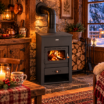 Камина на дърва Prity K2 CP 10.4 kW - Image 2