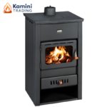 Камина на дърва с водна риза Prity K2 CP W10 10 kW