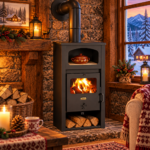Камина на дърва Prity K2N D 11.5 kW - Image 2