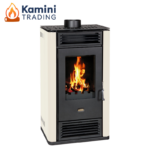 Камина на дърва Prity K3 GT D 8.1 kW Слонова кост