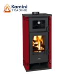 Камина на дърва с фурна Prity K2 GT F 8.1 kW Бордо