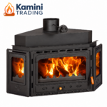 Ъглова камера за вграждане на дърва Prity ATC 14.2 kW